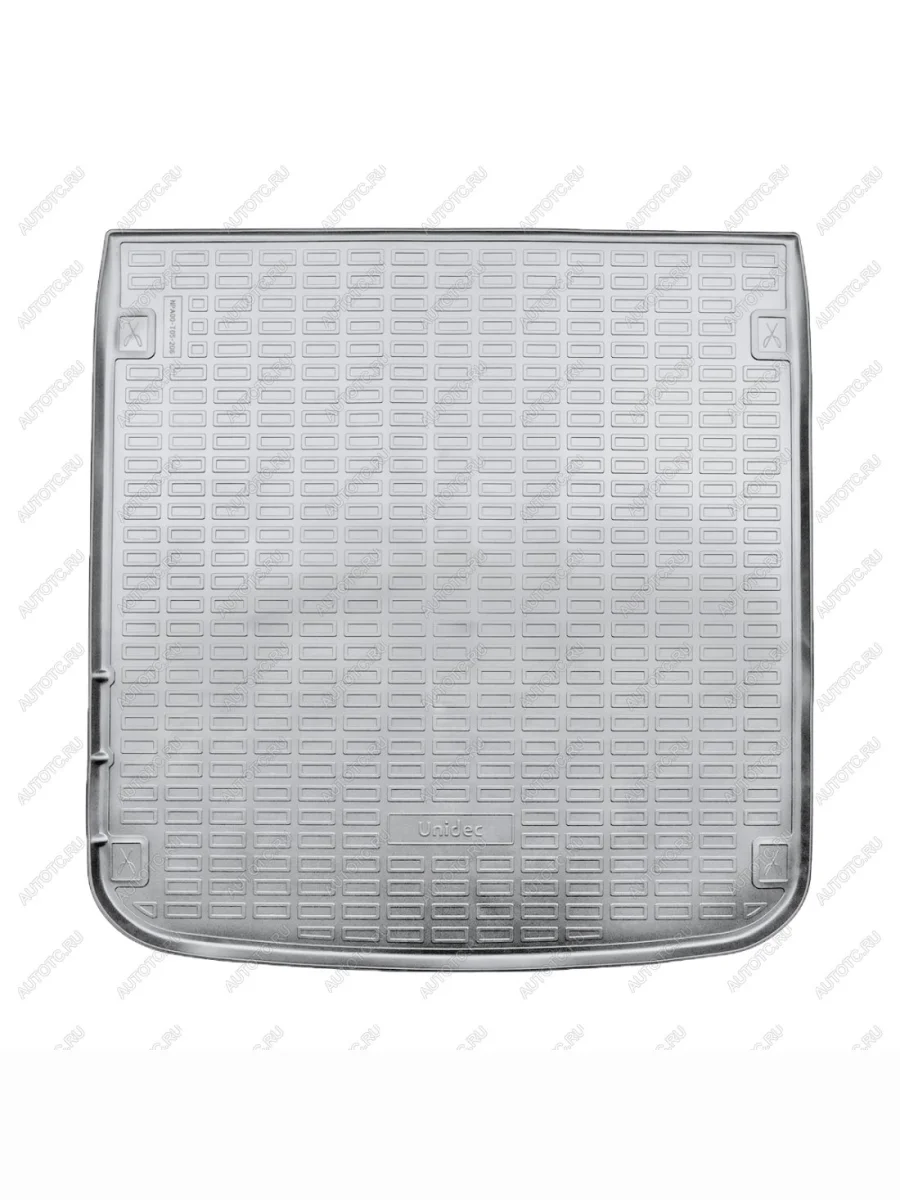 Коврик багажника (полиуретан) Norplast Unidec Audi A4 Allroad B9 рестайлинг (2019-2022) (серый)  с доставкой в г. Керчь