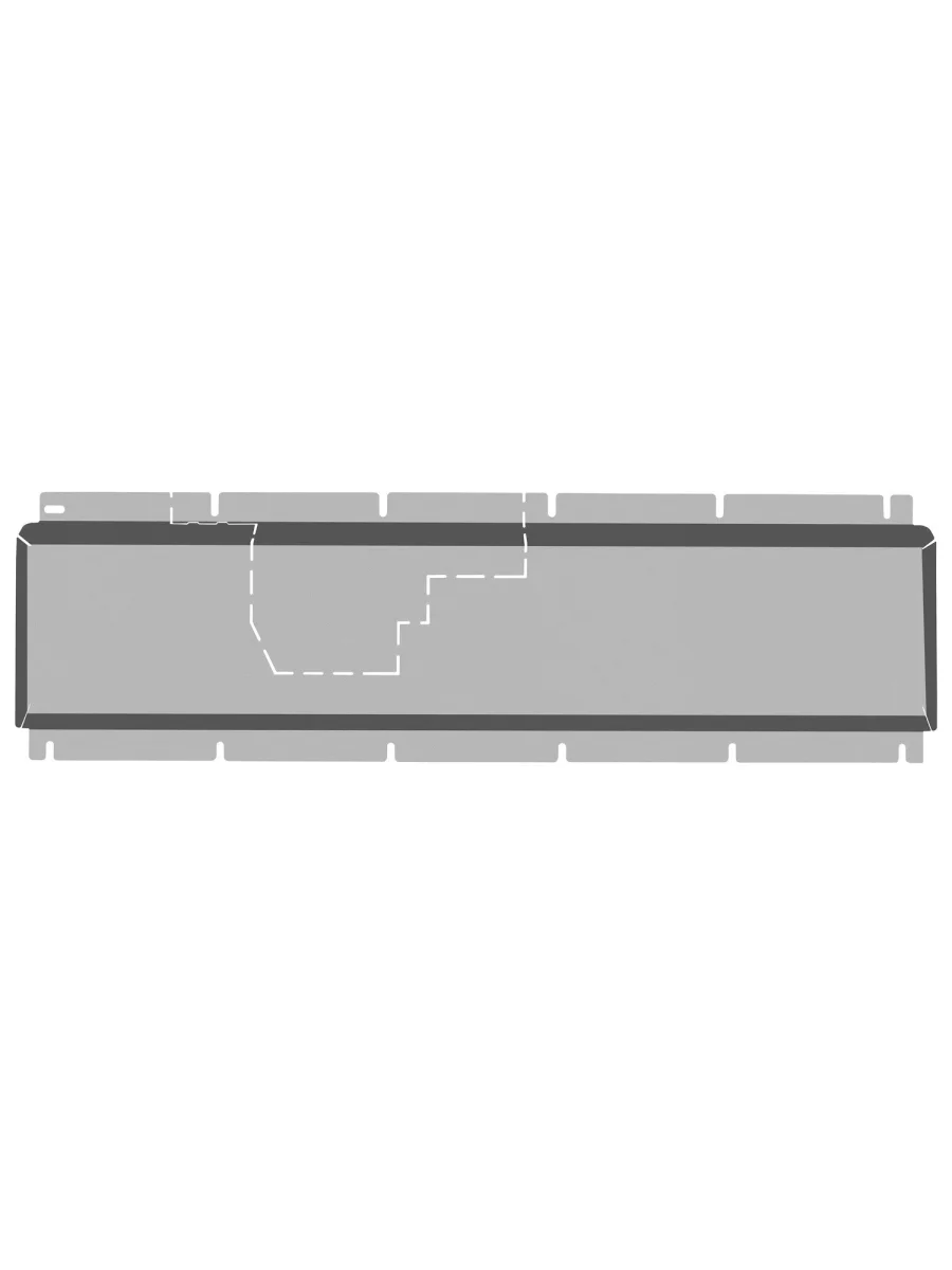 ЗТТ и крепёж подходит для LiXiang L7L9 (24-)(3мм) 1,5 гибрид, AT, 4WD (с подрезкой под эл. пороги)  Ликсианг Л9  в Керчи Республика Крым