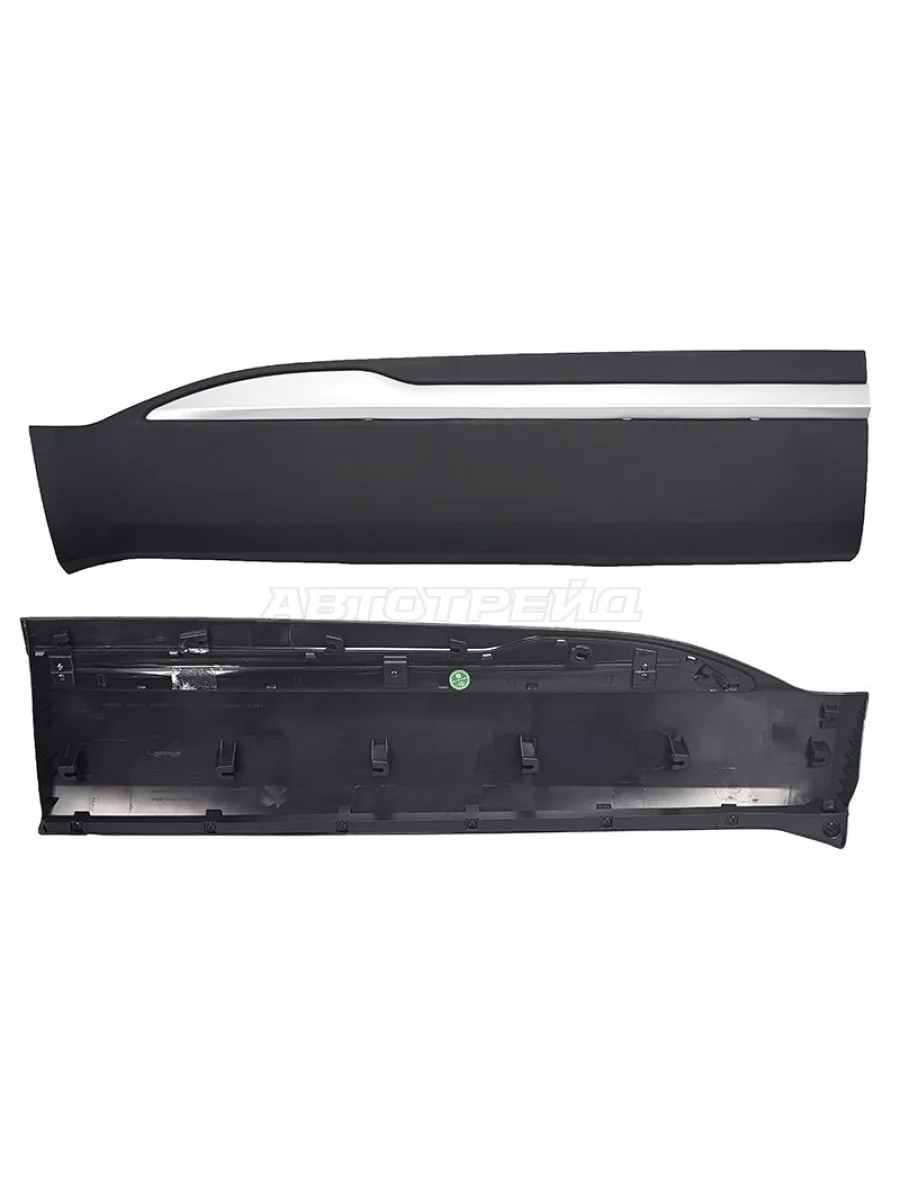 Передний правый молдинг двери SAT Chery Tiggo 4 1-ый рестайлинг (2018-2023) (черный)  в Керчи Республика Крым