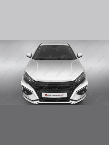 Бампер передний SWAG (С отверстиями под ПТФ) Лада ВАЗ Веста NG ( 2180,  SW 2181) - Веста Кросс NG ( 2180,  SW 2181)