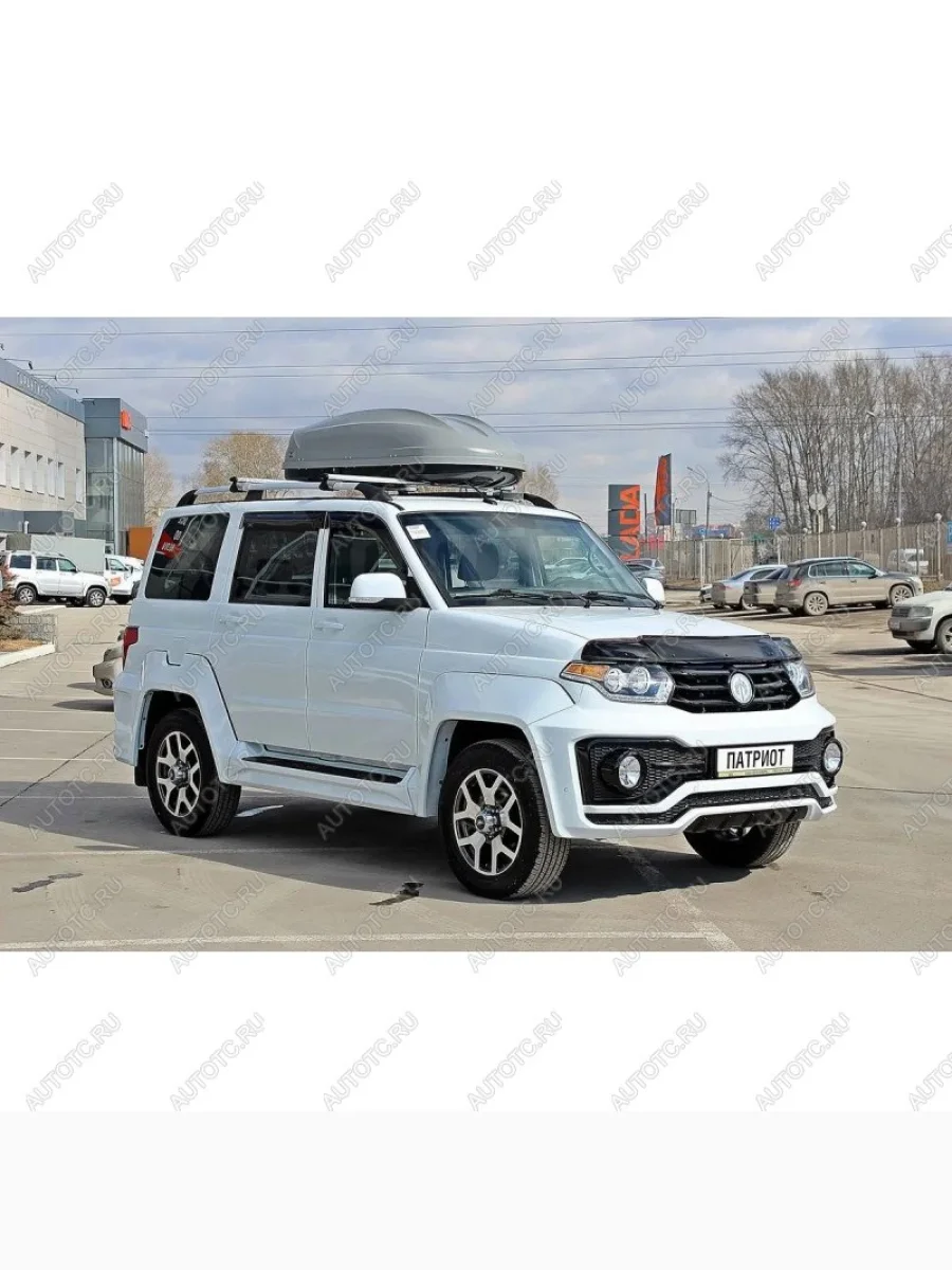 Бампер передний GRAND  Уаз Патриот (2012-2025) Спорт, 3163 5-дв., 3163 5 дв. (неокрашенный)  с доставкой в г. Керчь