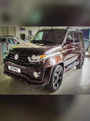 Расширители арок (4 шт.) GRAND Уаз Патриот ( Спорт,  3163 5-дв.,  3163 5 дв.) (2012-2025) 1-ый рестайлинг, 2-ой рестайлинг