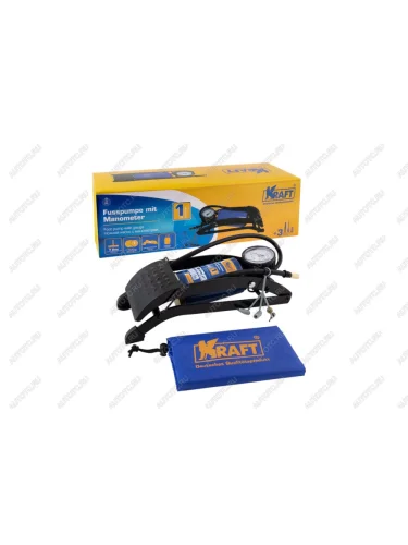 Насос ножной 1-цилиндровый KRAFT