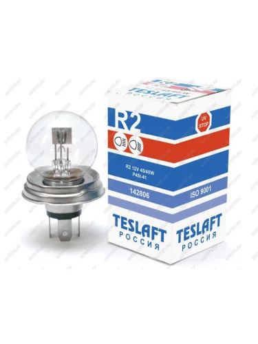 Лампа 12V R2 4540W P45t-41 1000860лм Стандарт TESLAFT (Россия)