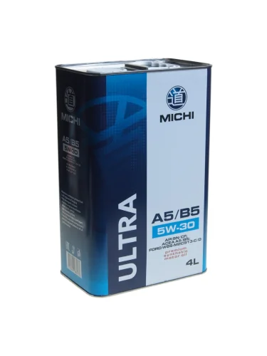Масло моторное ULTRA A5B5 5W30 синт.4л MICHI