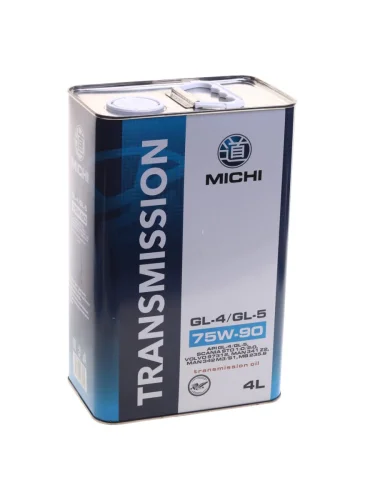 Масло трансмиссионное GL-4GL-5 Transmission 75W90 синт 4л MICHI