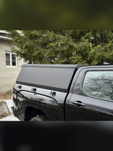 Кунг (алюминий Premium Black) 2мм Great Wall POER 2.0TD 4WD 2021-2024