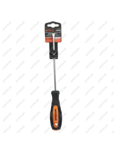 Отвертка шлицевая SL 5.0х150мм (сталь CR-V) АВТОДЕЛО