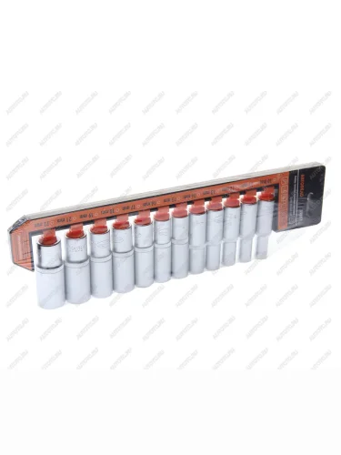 Набор головок торцевых 12" 10-22мм 12-ти гранных высоких 12 предметов АВТОДЕЛО