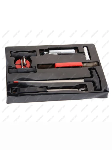 Набор инструментов для демонтажа уплотнителей стекол 7 предметов АВТОДЕЛО