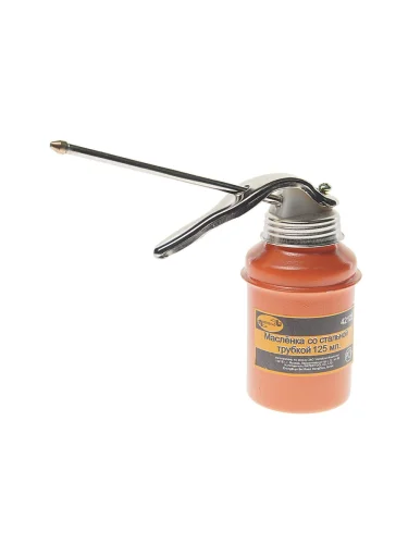 Масленка заправочная рычажная 125мл металлическая (трубка) АВТОДЕЛО