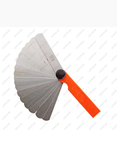 Набор щупов 0.02-0.5мм №2 70мм для установки зазора АВТОДЕЛО