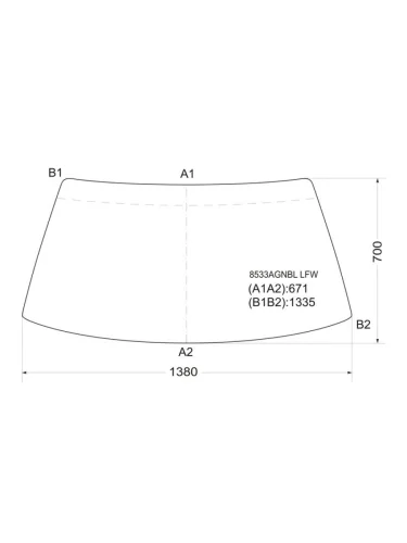 Стекло лобовое Volkswagen Golf 83-91  Jetta 84-91