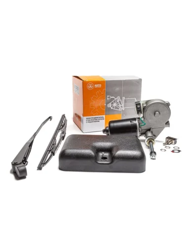 Мотор-редуктор стеклоочистителя МТЗ-80 комплект (рычаг+ щетка) 12V AVTOELECTRICA