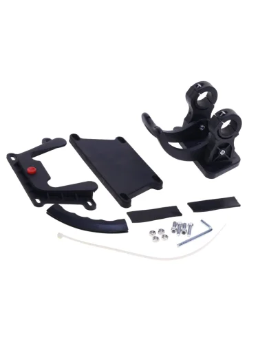 Крепеж для корзины велосипедной на руль черный