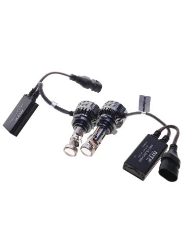 Лампа светодиодная 12V HB4 P22d с линзой бокс (2шт.) MTF