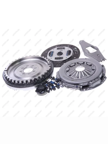 Сцепление FORD Transit (00-) (2.4 TD) комплект (c маховиком) (250мм) VALEO