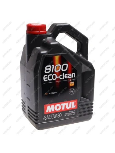 Масло моторное 8100 ECO-CLEAN C2 5W30 синт.5л MOTUL