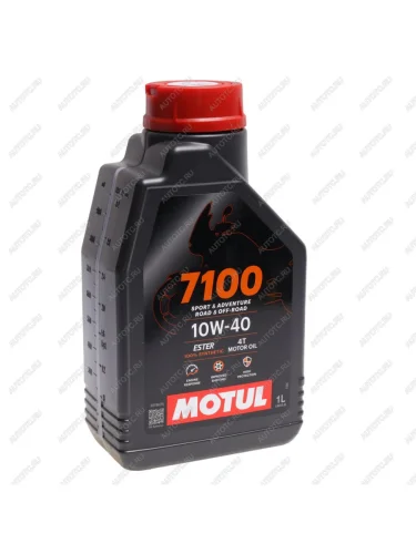 Масло моторное для 4-х тактных двигателей 7100 ESTER 4T 10W40 синт.1л MOTUL