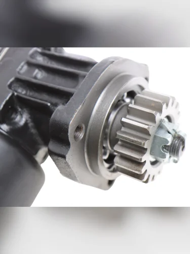 Насос гидроусилителя КАМАЗ в сборе с торцевым штуцером шланга слива 10МПа 1.5л ГИДРОПРИВОД №