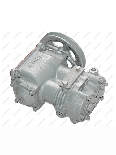 Компрессор МАЗ,УРАЛ дв.ЯМЗ (2 цилиндровый) жид. охлаж. шкив 172мм 210лмин. БЗА №