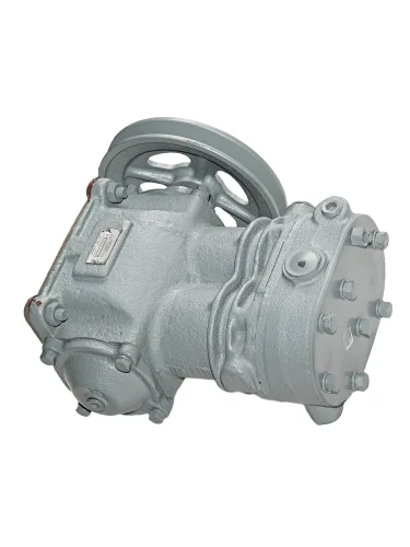 Компрессор МАЗ,УРАЛ дв.ЯМЗ,ММЗ (2 цилиндровый) жид. охлаж. шкив 172мм 270лмин. БЗА №