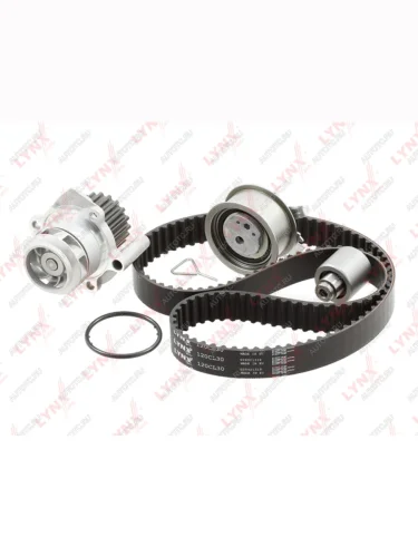 Комплект ГРМ AUDI A3 (03-13) с насосом водяным LYNX