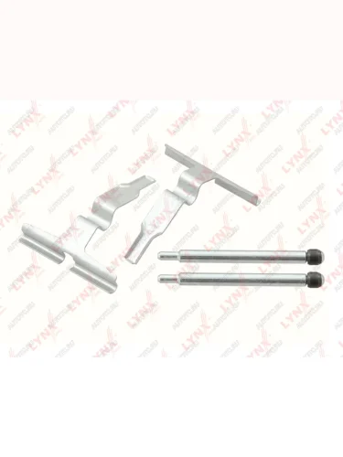 Комплект MERCEDES C (W202) (93-00),E (W210) монтажный колодок тормозных задних LYNX