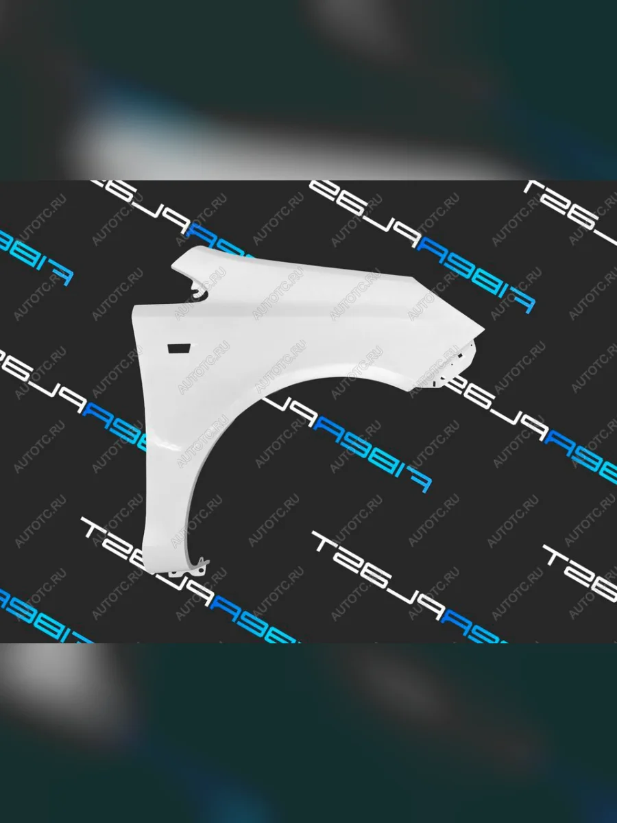 Переднее правое крыло (стеклопластик) Fiberplast Opel Corsa D дорестайлинг, хэтчбэк 3 дв. (2006-2010)  в Керчи Республика Крым