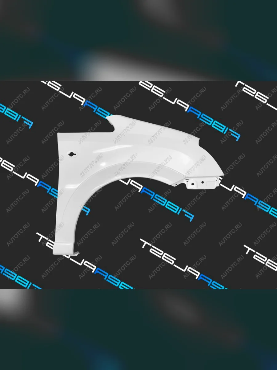Переднее правое крыло (стеклопластик) Fiberplast  Opel Meriva (2002-2010) A  в Самаре Самарской области