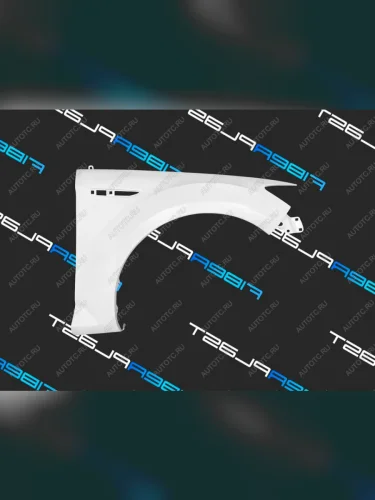 Переднее правое крыло (стеклопластик) Fiberplast Ford Mondeo (2007-2014) Mk4,BD дорестайлинг, седан, Mk4,DG дорестайлинг, универсал, Mk4,BD рестайлинг, седан, Mk4,DG рестайлинг, универсал