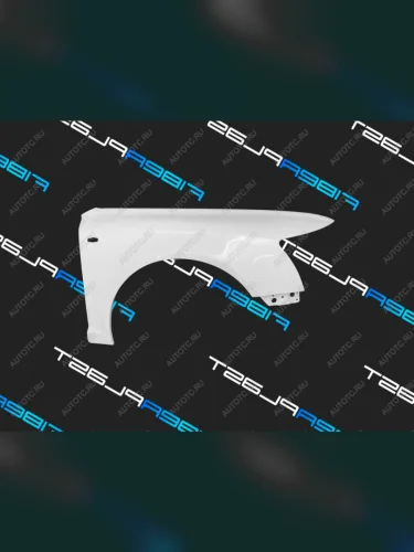 Переднее правое крыло (стеклопластик) Fiberplast Audi A6  C6 (2004-2010) дорестайлинг, седан, дорестайлинг, универсал, рестайлинг, седан, рестайлинг, универсал