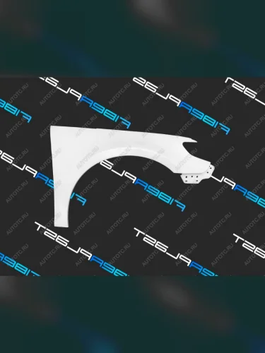 Переднее правое крыло (стеклопластик) Fiberplast Volkswagen Passat CC  рестайлинг (2012-2016)