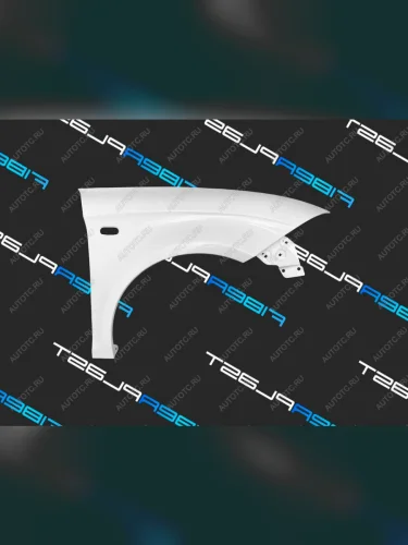 Переднее правое крыло (стеклопластик) Fiberplast Seat Altea  5P (2004-2013) дорестайлинг, рестайлинг