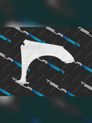 Переднее правое крыло (стеклопластик) Fiberplast Honda Civic ( ES,  EP,  EU) (2000-2006) седан дорестайлинг, хэтчбэк 3 дв. дорестайлинг, хэтчбэк 5 дв. дорестайлинг,  хэтчбэк 5 дв. рестайлинг, седан рестайлинг, хэтчбэк 3 дв. рестайлинг