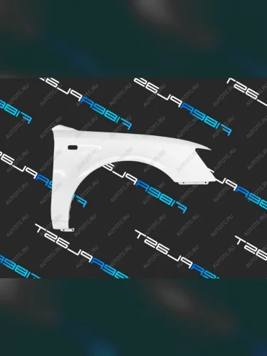 Переднее правое крыло (стеклопластик) Fiberplast Hyundai NF - Sonata  NF