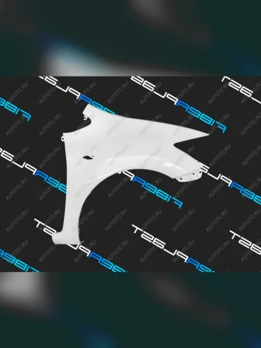 Переднее правое крыло (стеклопластик) Fiberplast Toyota Auris  E150 (2006-2010) хэтчбэк 5 дв. дорестайлинг