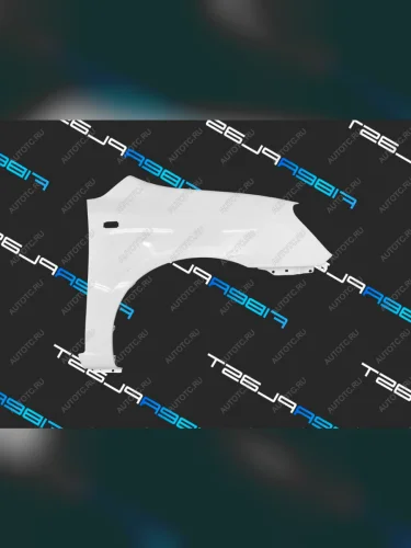 Переднее правое крыло (стеклопластик) Fiberplast KIA Carens  UN - Rondo