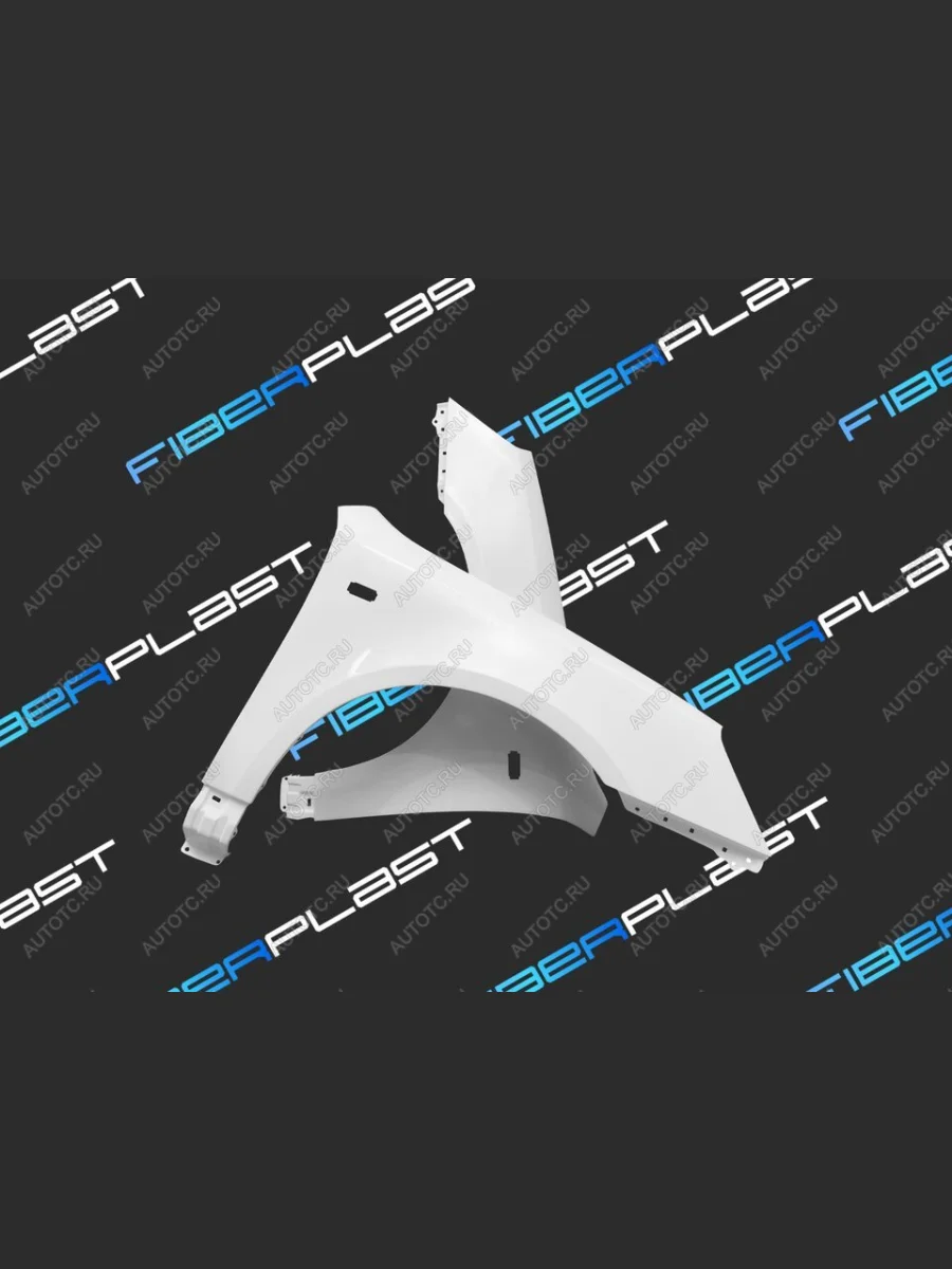 Переднее правое крыло (стеклопластик) Fiberplast KIA Optima 2 MG седан (2005-2010)  в Перми Пермском крае