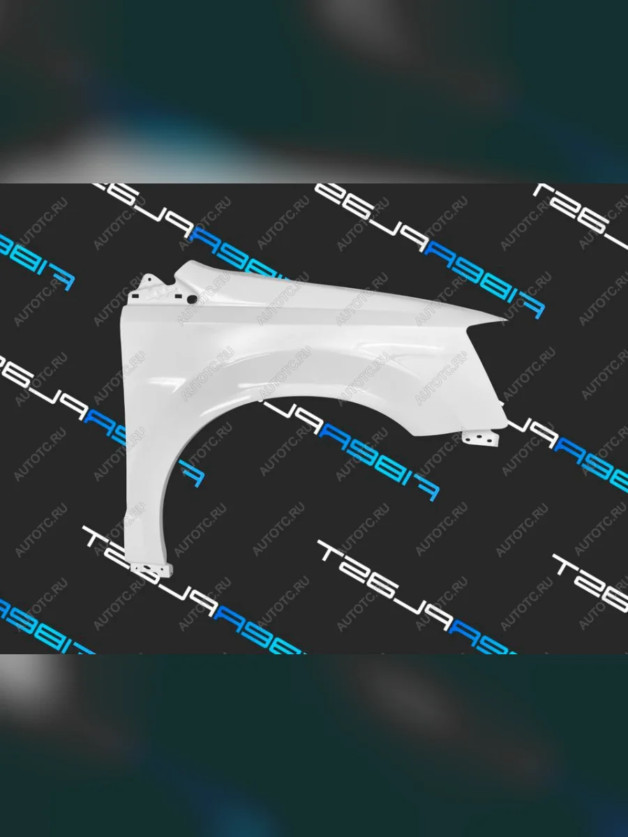 Переднее правое крыло (стеклопластик) Fiberplast Dodge Caravan минивэн (2007-2010)  в Самаре Самарской области