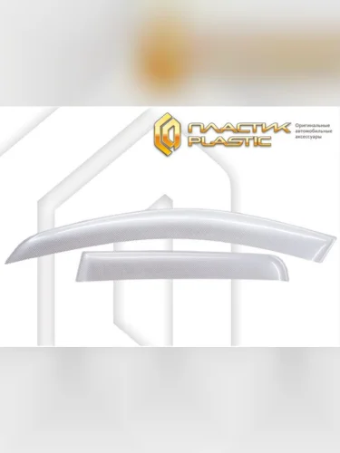 Ветровики дверей Шелкография серебро Chery Tiggo 9 II поколение, джип/suv 5 дв. 2024 - н.в.