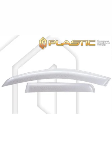 Дефлектора окон CA-Plastic (Шелкография серебро) GAC М8 (2024-2025)