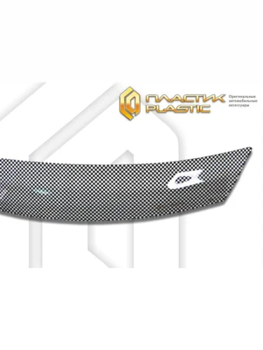 Дефлектор капота (exclusive) Шелкография черная Chery Tiggo 9 II поколение  джип/suv 5 дв. 2024 - н.в.