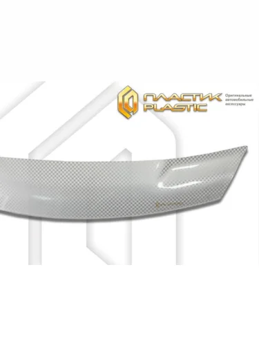 Дефлектор капота (exclusive) Шелкография серебро Chery Tiggo 9 II поколение  джип/suv 5 дв. 2024 - н.в.