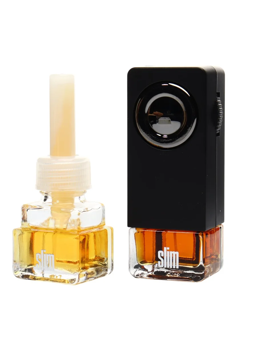 Ароматизатор на дефлектор жидкостный (Ароматный кофе + Black Afgano) 8мл Gold Slim FKVJP  в Самаре Самарской области