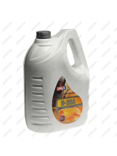 Масло индустриальное И-20А 10л UNIX
