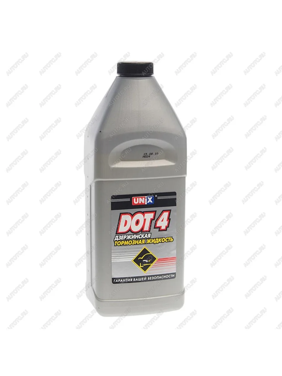 Жидкость тормозная DOT-4 0.91кг UNIX с доставкой в г. Кемерово