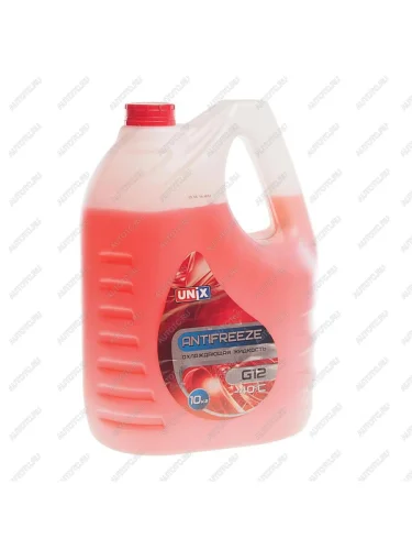 Антифриз красный -40C 10кг UNIX