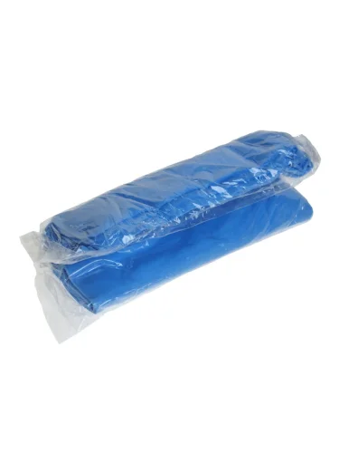 Салфетка замша синтетическая универсальная 64х43см синяя в тубусе LI-SA