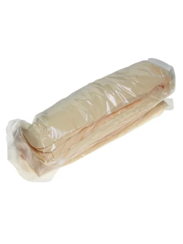 Салфетка замша синтетическая универсальная 64х43см желтая в тубусе LI-SA